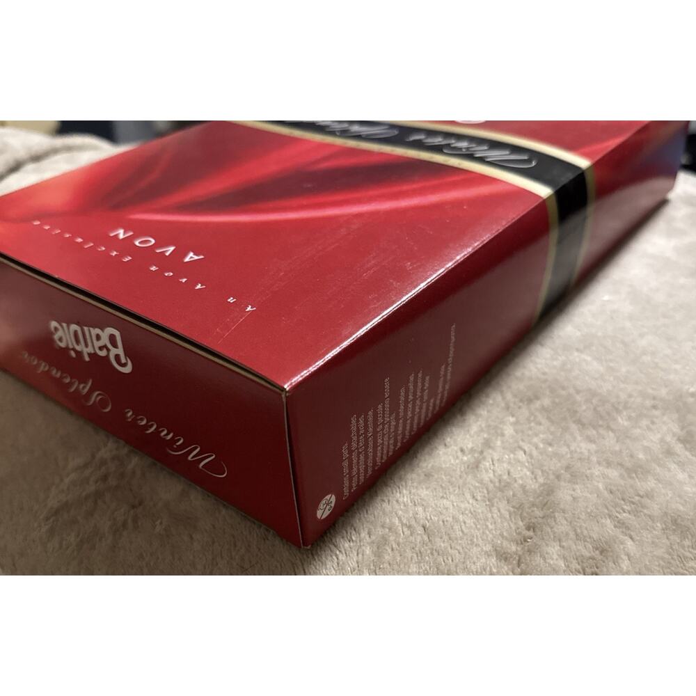 Vintage 1998 Avon Collector Edition Winter Splendor Barbie Doll, Blonde Nib - Picture 7 of 8